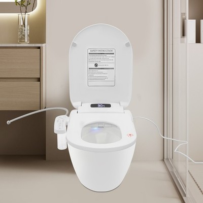 LED Nachtlicht Elektrisch Beheizter Bidet-toilettensitz Mit Warmlufttrocknung