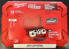 Milwaukee 13-Piece General Purpose Hole Dozer Hole Saw Kit  49-22-4025