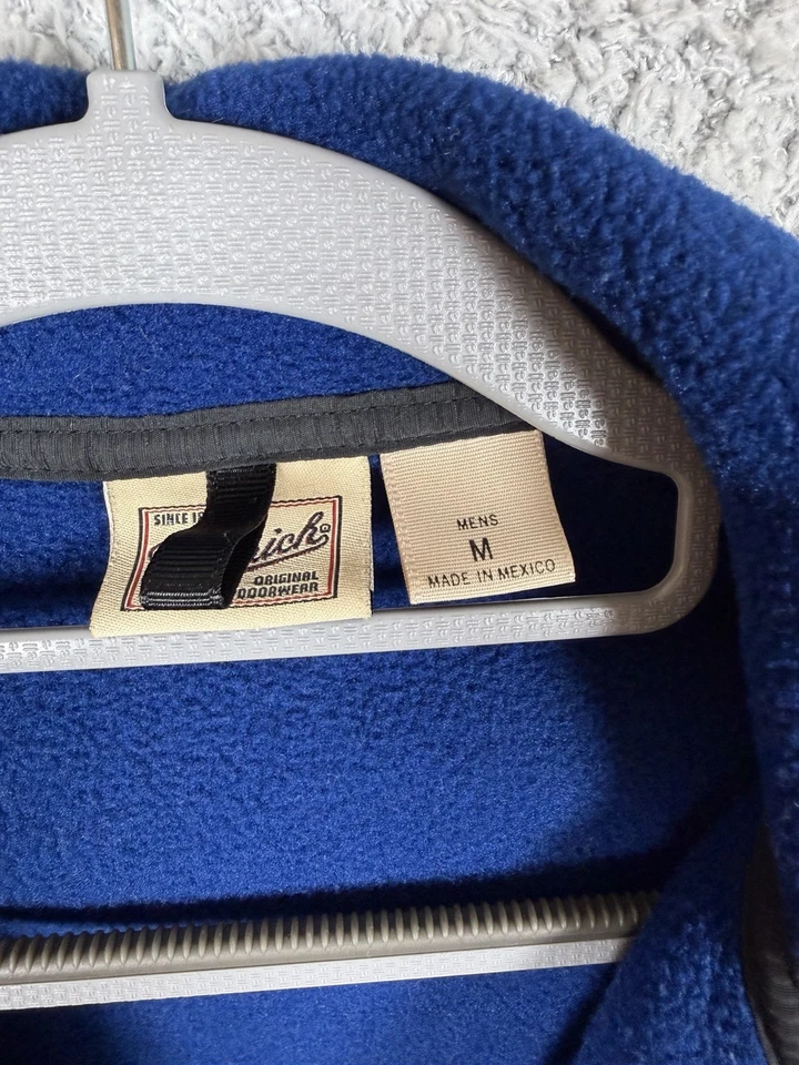 VTG Woolrich Polartec Men's 1/4 Button Pullover Fleece Sweatshirt Jacket Size M - Image 2 of 4