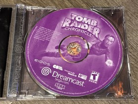 Tomb Raider Chronicles Sega Dreamcast Complete CIB w/ Reg Card Good Shape