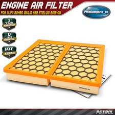 Air Filter for Alfa Romeo Giulia 952 Stelvio 949 2015-On 2.9 GTA Q4 Quadrifoglio