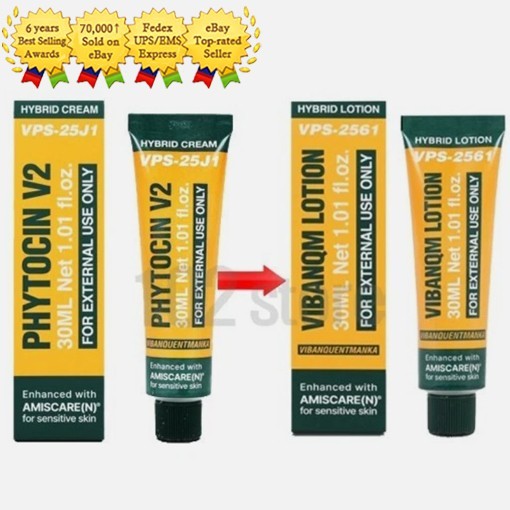 Phytocin V2 Hybrid Cream 30ml / VQM Vibanqm Lotion -Express / No