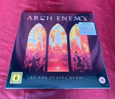 Disc LP ARCH ENEMY As the stages burn! - 2LP + DVD, neu