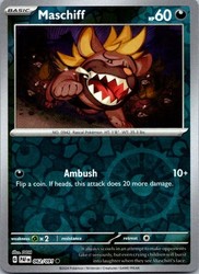 Maschiff 062/091 Paldean Fates Reverse Holo