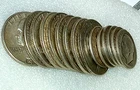 15x 90% Silver Coins – 6 Dimes & 9 Quarters – Circulated U.S. Silver Lot