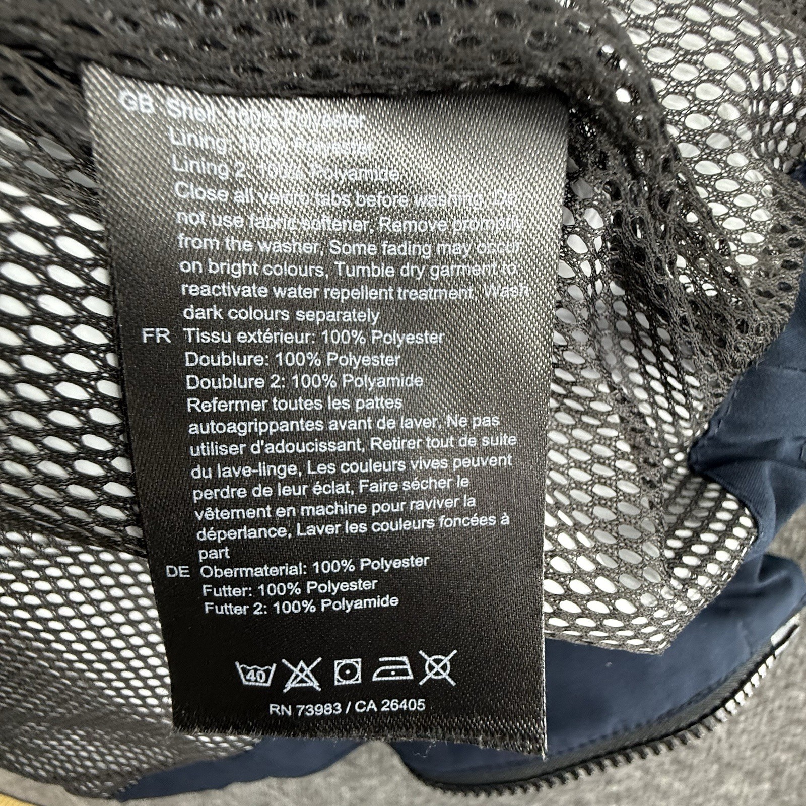 Helly Hansen Crew Lightweight Custom Jacket Mens … - image 3