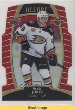 2019-20 Upper Deck Allure Rookies Red Rainbow Max Jones #72 READ 6f8