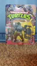 Playmates Toys TMNT Rocksteady Action Figure 1988 w/ Accessories