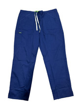 3 Pack Landau CareFlex Unisex Cargo Scrub Pants XLG Size C2105 Navy Blue