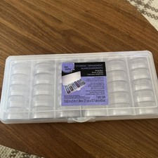 Bead Landing 7 Piece Craft Organizer 1 Storage Box 6-40 mm Stackable 30 Jars NEW