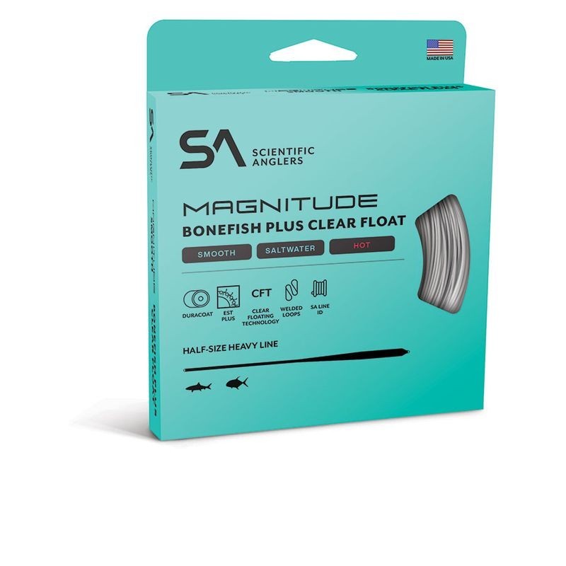 Soie de prestige Scientific Anglers Magnitude Smooth Bonefish Plus pour équipement haut de gamme