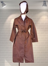 Vintage 1960s Lilion PVC Coated Nylon Belted ...
