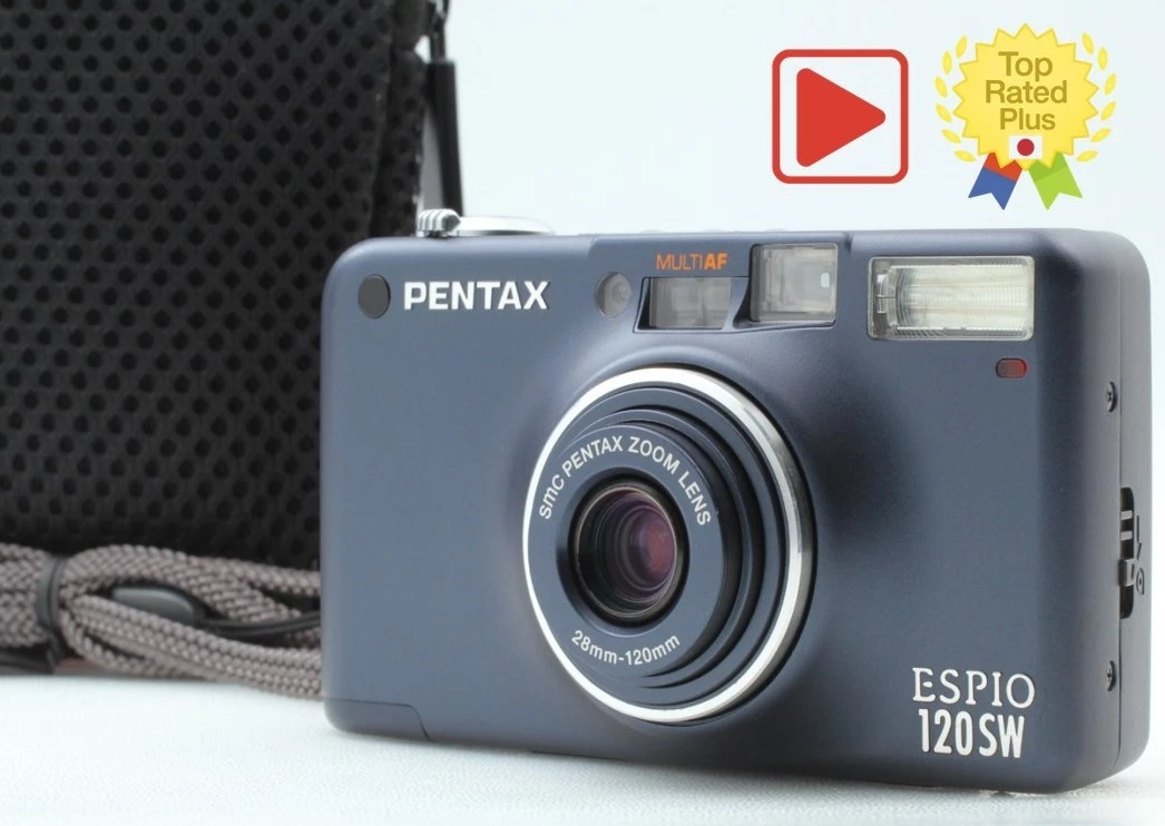 美品 PENTAX ESPIO 120SW ネイビー フィルムカメラ Pentax Espio 120 Film Cameras for sale - eBay