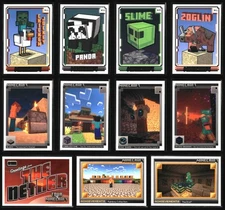 2024 Panini Minecraft - White Base Cards #1-#221 - Updated 8/27