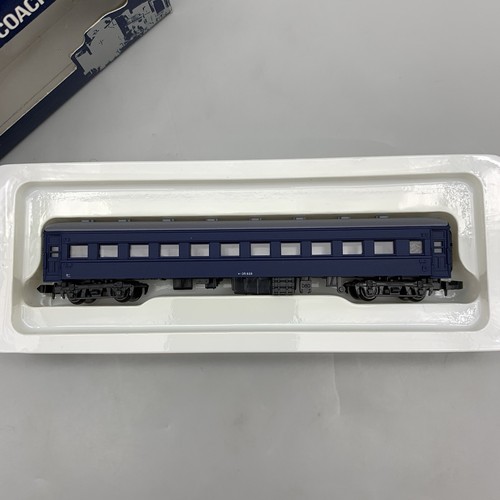 Vintage Tomix 2501 N Scale Passenger Car COACH OHA 35 Blue Tomy Japan RARE - Picture 12 of 21