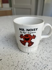 Mr Men Mr Noisy Vintage Kiln Craft Tableware Ceramic Mug Cup (Roger Hargreaves)