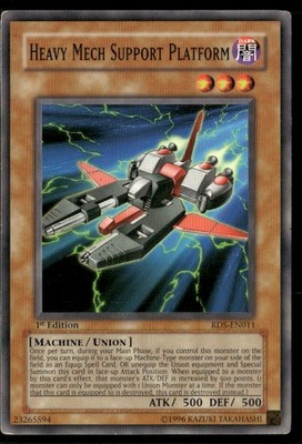 Heavy Mech Support Platform Rise of Destiny RDS-EN011 Yugioh LP