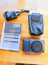 Ricoh GR III X Camera Compact Digital - black HARDLY USED