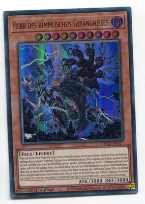 Yu-Gi-Oh! Herr des Himmlischen Gefängnisses Ultra Rare CH02-DE021