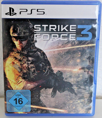 PlayStation 5 Spiel - Strike Force 3  -sehr guter Zustand- 24.6 2076 S10