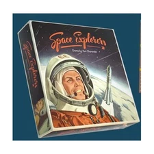 25th Century Board Game Space Explorers Box NM