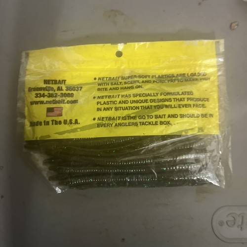 Netbait Finezza Verme VERDE ZUCCA VERDE VERDE 20 Pk 4,75" - Foto 7 di 11