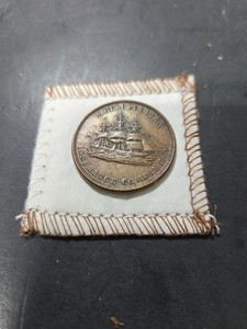 US Merchant Metropolitan Insurance Co.New York N.Y. Miller #573 1852 Copper VF