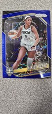 2025 Panini Prizm WNBA Angel Reese Blue Velocity Prizm #92 - Chicago Sky