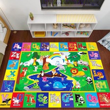 Baby Mat for Floor, Baby Kids Play Mat Rug, Playmat Baby Crawling Mat for Floor,