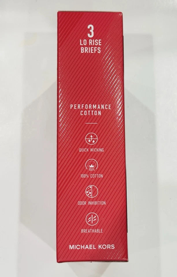NIB MICHAEL KORS Men's 100% Cotton Underwear Briefs 3-PACK, Size XL (38-40) - Image 4 of 4