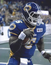 Adrian Mcpherson signed NFL football 8x10 photo W/Cert Autographed (A0351