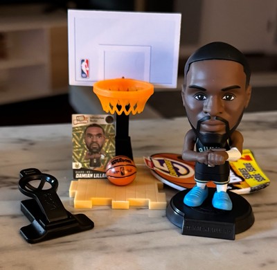 Zuru NBA Ballers Series 2 Damian Lillard RARE Bucks NEW in white