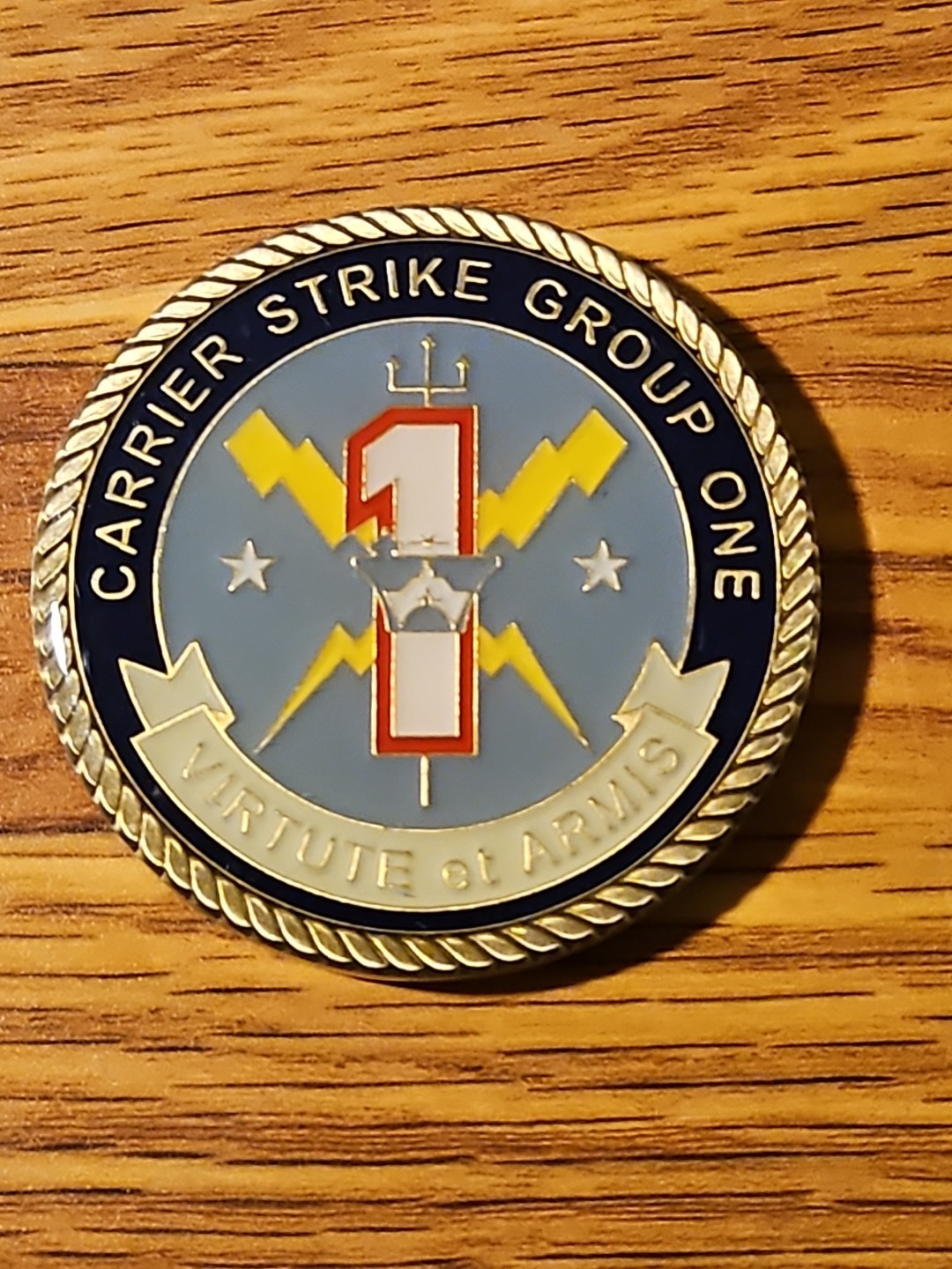 US Navy CCSG-1 Commander Carrier Strike Group 1 Challenge Coin-image
