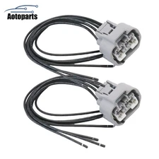 8-Way Connector Headlights Assembled Fits Toyota Lexus Subaru 90980-10897