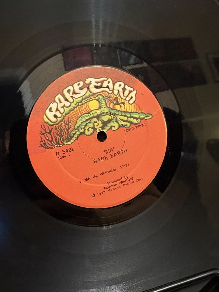 Rare Earth – Ma (1973, Motown First U.S. Press w/  Poster Funk Rock Psych EX/VG+ - Image 3 of 4