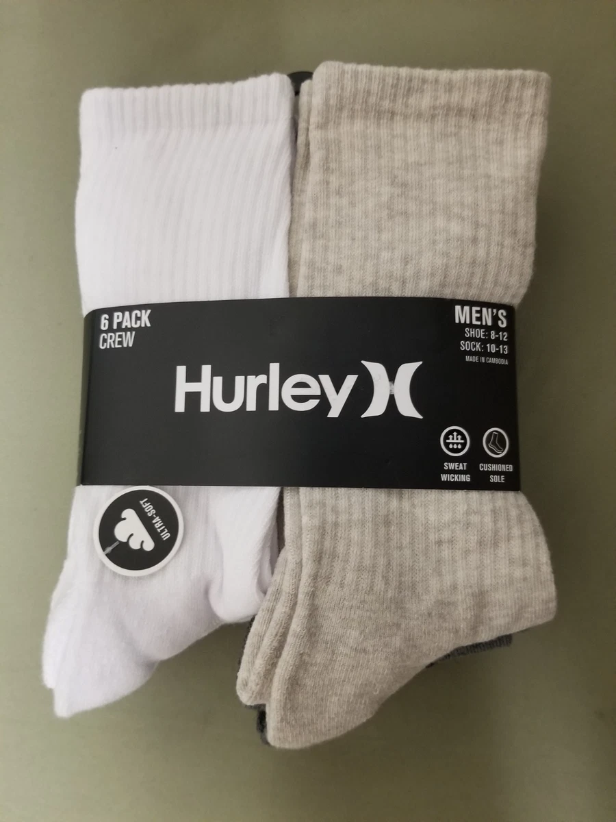 Hurley H2O Dri Low Cut Sock 3 Paia - Calzini Uomo Traspiranti In Cotone - 5