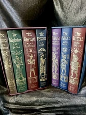 Latin American & Empires Of The Near East Folio Society Set 7 Books