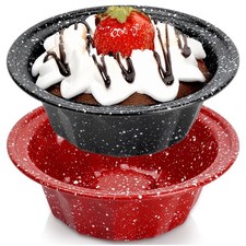 Gugelhupfform Backform Kuchenform Granit mit Kamin 12cm 2Stk