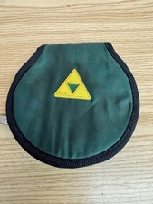 Nintendo Wii Legend Of Zelda 12 Disc Game Carrier Case Wiimote Zipper Triforce