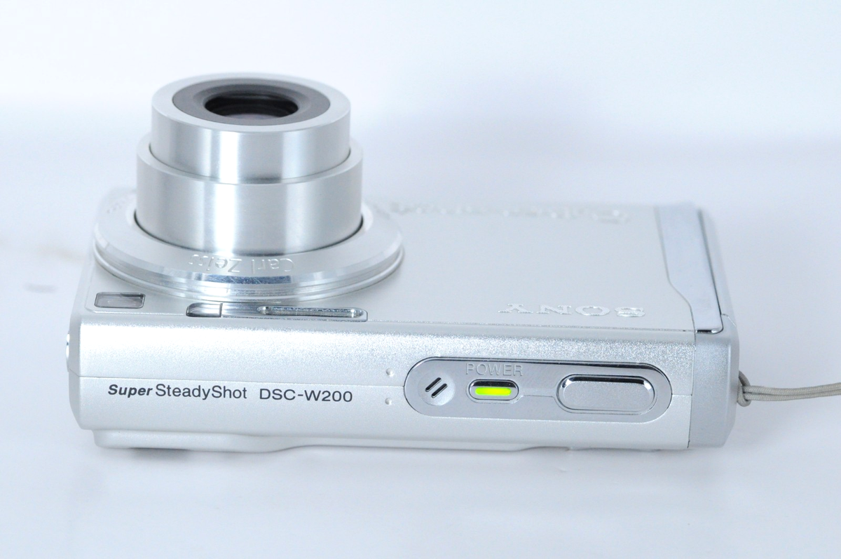 Buy Sony Cyber-shot DSC-W200 12.1MP Digital Camera - Silver online