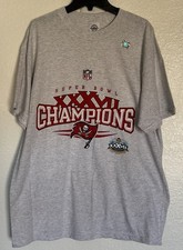 Vintage Tampa Bay Buccaneers Super Bowl XXXVII T-shirt mens 2003 SZ L
