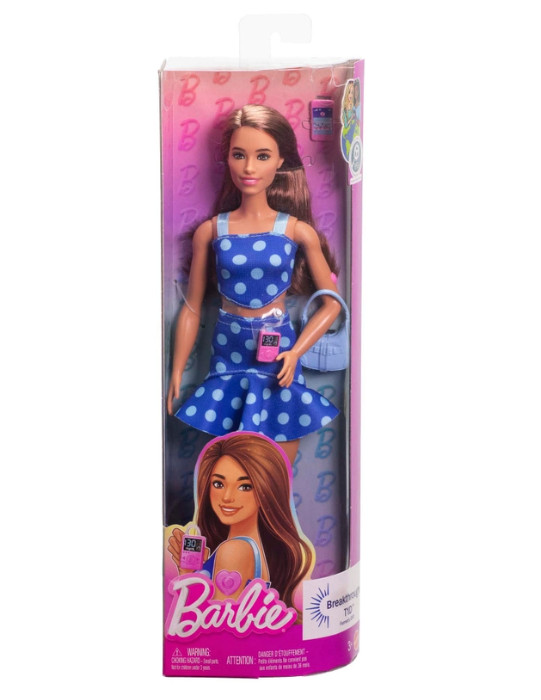Cadeau bienveillant poupée Barbie Fashionistas n°242 diabète de type 1 neuve