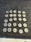 Roosevelt Dimes Silver 90% Mixed Dates/Mint Marks 1940's-60's Lot of 25 (1)