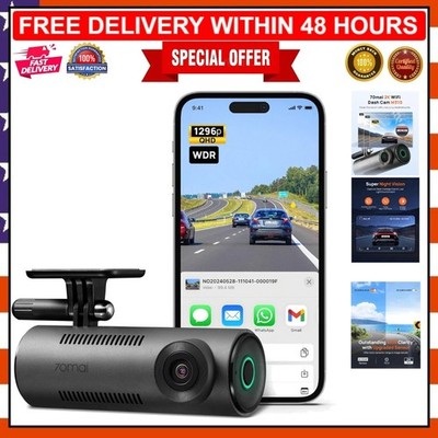 Ultra HD Dash Cam M310 - 1296P with 130° Vision, WDR, and Time-Lapse Features
