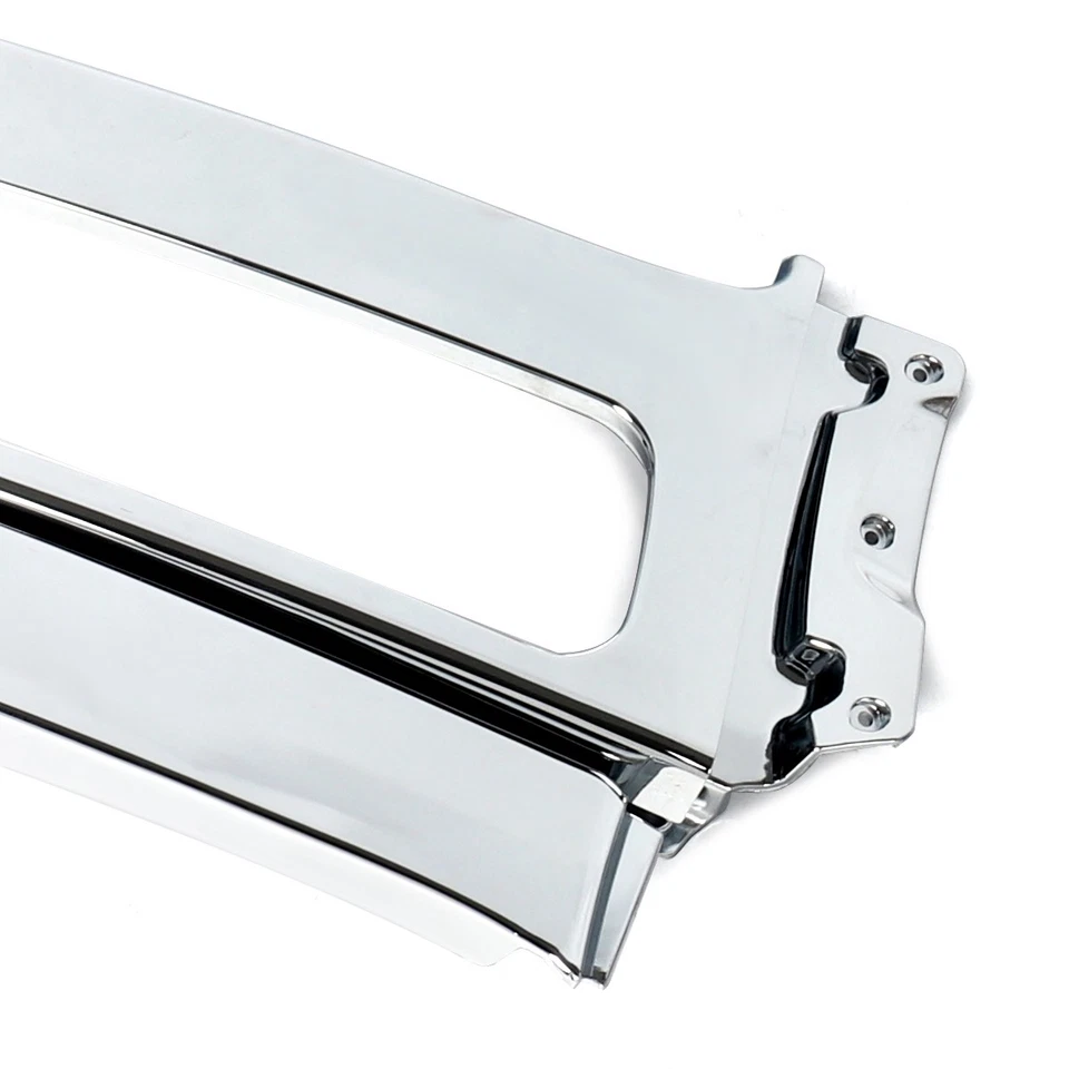 For 2003-2007 GMC Sierra 2500 3500 HD Chrome Black Front Bumper Grille Assembly - Image 3 of 4