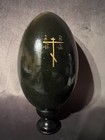 Russian Orthodox Hand Painted Egg - Guardian Angel- Cross- Cyrillic Lacquer — photo 5