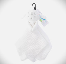 Infant 100 Cotton Security Blanket/ Lovey Sheep BRAND NEW W TAGS