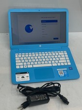 HP Stream 14-cb011wm 14 inch 32GB, Intel Celeron N3060, 4GB Laptop - Blue