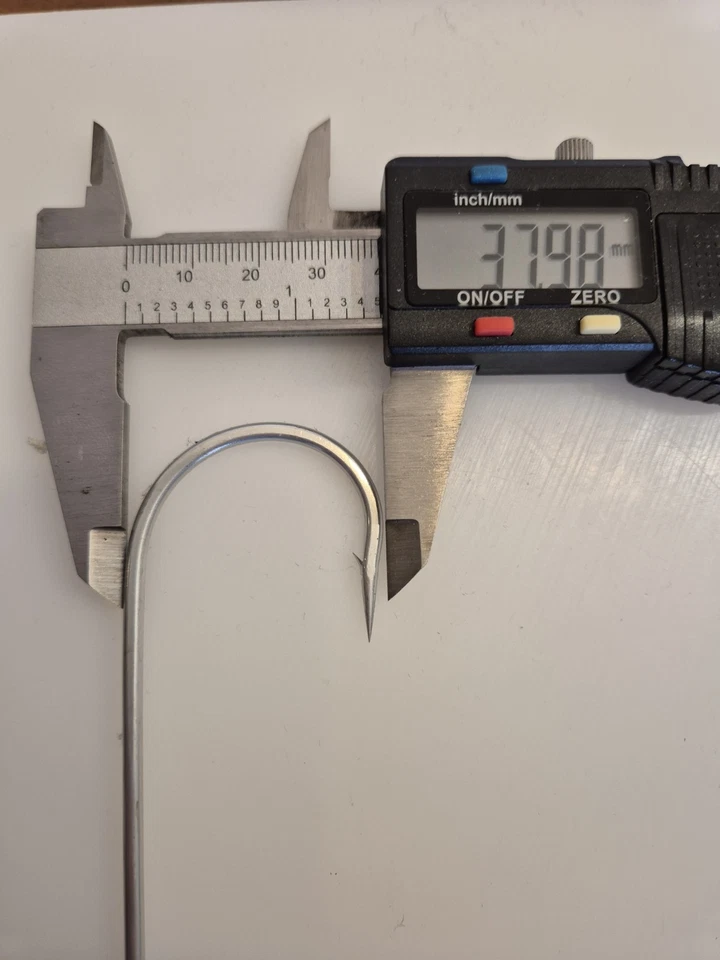 5 Stück Jigköpfe 90gr. Owner 10/0 Norwegen, Irland, Dorsch, Heilbutt - Bild 3 von 4