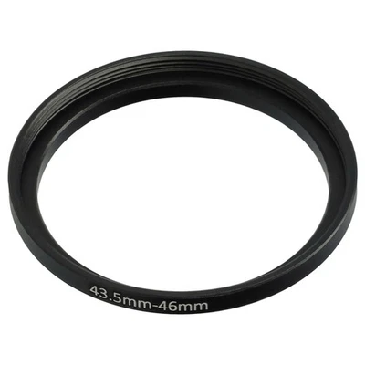 VHBW Step Up Ring Adapter 43,5mm auf 46mm Kamera Objektive Universal